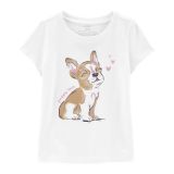 Carters French Bulldog Puppy Love Jersey Tee