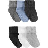 Carters Baby 6-Pack Foldover Cuff Socks