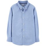 Carters Button-Front Uniform Shirt
