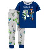 Carters Toddler 2-Piece Toy Story 100% Snug Fit Cotton PJs