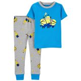 Carters Toddler 2-Piece Minions 100% Snug Fit Cotton PJs