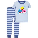 Carters Toddler 2-Piece Baby Shark TM 100% Snug Fit Cotton PJs