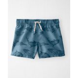 Carters Recycled Whale Swim Trunks