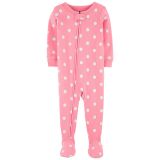 Carters Toddler Polka Dot Cotton 1-Piece Pajama