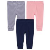 Carters 3-Pack Pull-On Pants