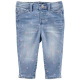 Carters Baby Heart Print Jeans