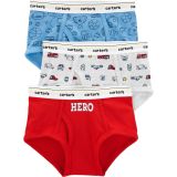 Carters 3-Pack Hero Cotton Briefs