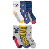 Carters Kid 6-Pack Sports Socks
