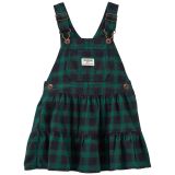Carters Baby Allover Plaid Print Jumper Dress