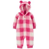 Carters Baby Hooded Sherpa Jumpsuit