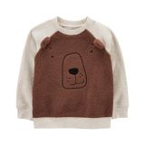 Carters Toddler Bear Sherpa Pullover