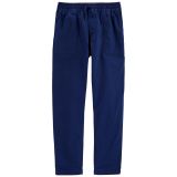 Carters Kid Tapered Relaxed Jersey-Lined Stretch Canvas Chinos