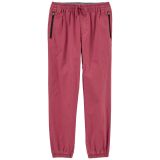 Carters Kid Pull-On Canvas Joggers