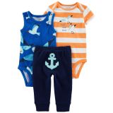 Carters Baby 3-Piece Anchor Outfit Set
