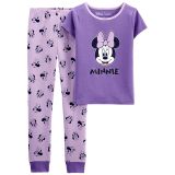 Carters Kid 2-Piece Minnie Mouse 100% Snug Fit Cotton PJs