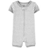 Carters Baby 1-Piece Striped 100% Snug Fit Cotton Romper PJs