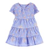 Carters Baby Tiered Floral Dress