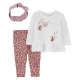 Carters Baby 3-Piece Hedgehog Outfit Set