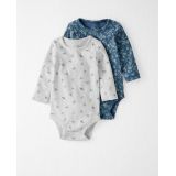 Carters Baby Organic Cotton 2-Pack Bodysuits