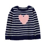 Carters Baby Heart Acrylic Sweater