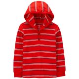 Carters Kid Striped Hooded Henley
