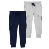 Carters 2-Pack Pull-On French Terry Joggers