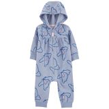 Carters Baby Butterfly Hooded Jumpsuit