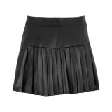 Carters Kid Pleated Faux Leather Skirt