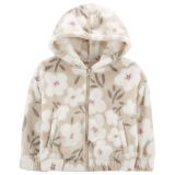 Carters Baby Floral Fuzzy Hoodie