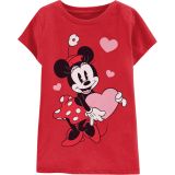 Carters Kid Minnie Mouse Valentines Day Tee
