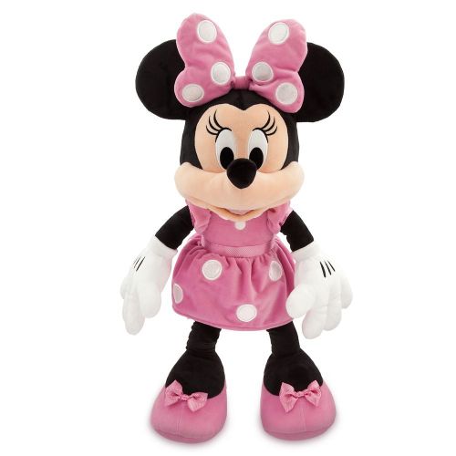 디즈니 Disney Minnie Mouse Plush - Pink - Large