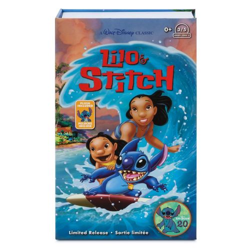 디즈니 Disney Stitch VHS Plush ? Small ? Limited Release