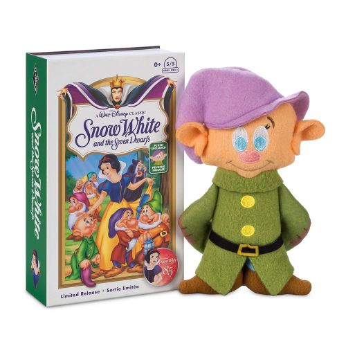 디즈니 Disney Dopey VHS Plush ? Small ? Snow White and the Seven Dwarfs ? Limited Release
