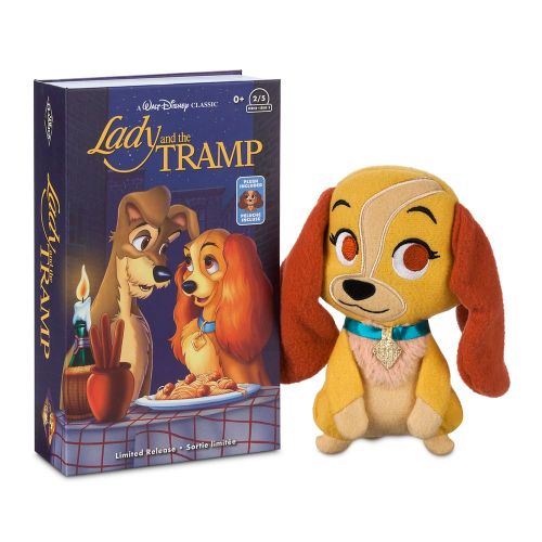 디즈니 Disney Lady VHS Plush ? Small ? Lady and the Tramp ? Limited Release