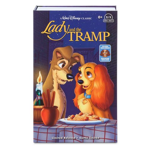 디즈니 Disney Lady VHS Plush ? Small ? Lady and the Tramp ? Limited Release