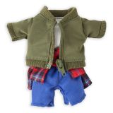 Disney nuiMOs Outfit ? Jacket and Plaid Shirt Set