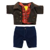 Disney nuiMOs Outfit ? Plaid Shirt with Corduroy Pants and Jacket