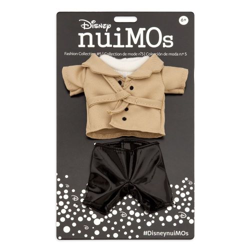 디즈니 Disney nuiMOs Outfit ? White Sweater with Trench Coat and Black Pants