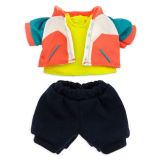 Disney nuiMOs Outfit ? Color-Blocked Windbreaker with Tank Top and Joggers