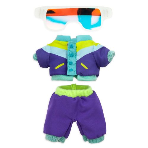 디즈니 Disney nuiMOs Outfit ? Purple Snow Jacket with Snowpants and Snowboard Goggles
