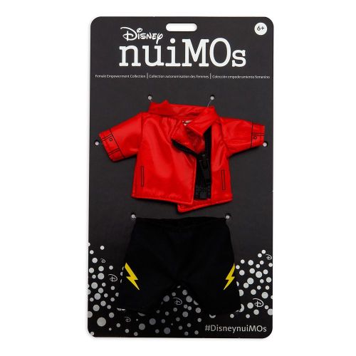 디즈니 Disney nuiMOs Outfit ? Red Jacket with White Graphic Tank Top and Black Lightning Bolt Pants