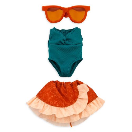 디즈니 Disney nuiMOs Outfit ? Swimsuit, Wrap Skirt and Sunglasses
