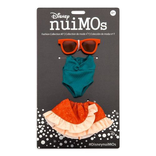 디즈니 Disney nuiMOs Outfit ? Swimsuit, Wrap Skirt and Sunglasses