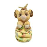 Disney Babies Simba Plush Doll in Pouch ? The Lion King ? Small 13 3/4
