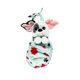 Disney Babies Patch Plush with Blanket Pouch ? 101 Dalmatians ? Small 10