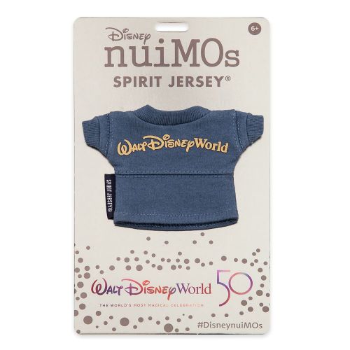 디즈니 Disney nuiMOs Outfit ? Walt Disney World 50th Anniversary Spirit Jersey ? EARidescent