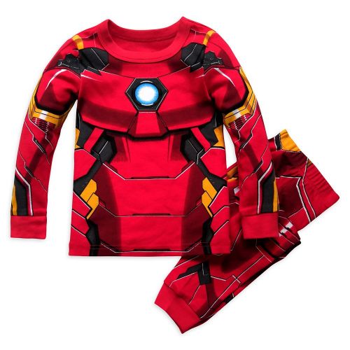 디즈니 Disney Iron Man Costume Boys Pajamas