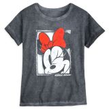 Disney Minnie Mouse Mineral Wash T-Shirt for Girls