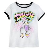 Disney Daisy Duck Ringer T-Shirt for Kids