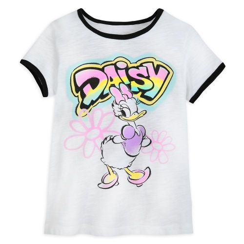 디즈니 Disney Daisy Duck Ringer T-Shirt for Kids
